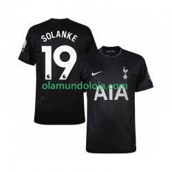 Camisola Tottenham Hotspur Solanke 19 Homem Equipamento Segundo 2025-2026 Manga Curta